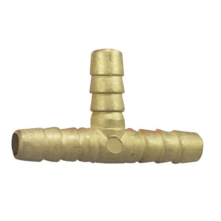 三通膠管接頭 (T形)1/2 (5入)