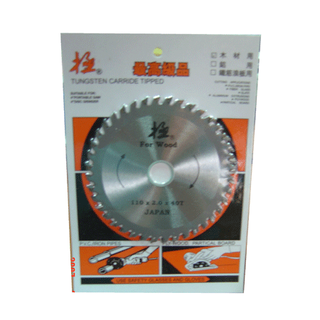 "極 圓鋸片(木工) 4""X2.0X40T"