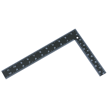 "ANO 黑角尺 12"""