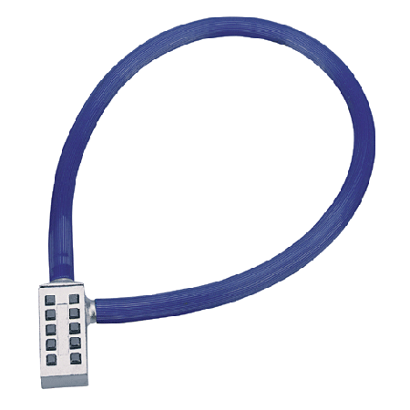 按鍵鋼索鎖(十穴)