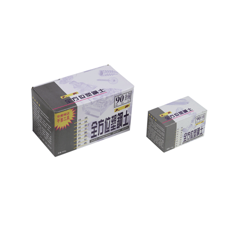 全方位塑鋼土90分鐘100g 灰