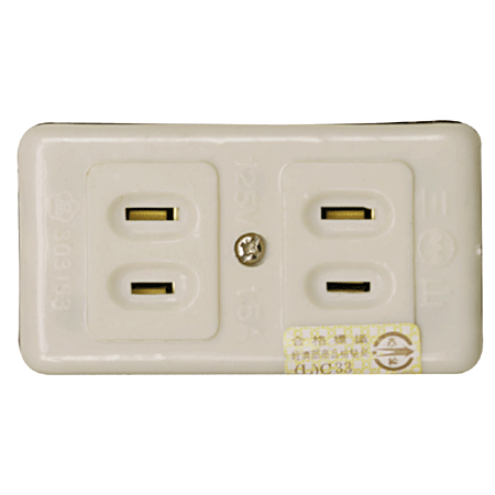 電木接地插座 2 (10入)