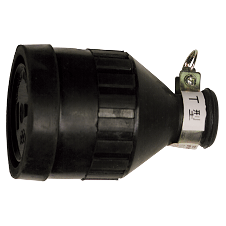 五洲橡膠母插防水 Ｔ型 (二線) 10入