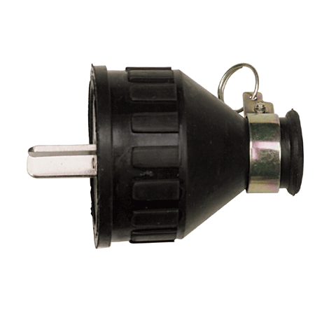 五洲橡膠插頭防水 Ｔ型 (二線) 公10入