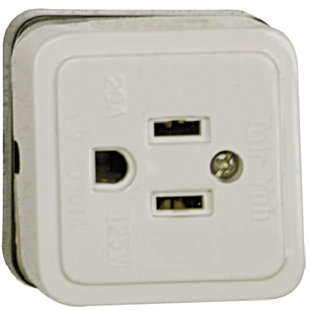 冷氣插座 明(H型) TS-2003