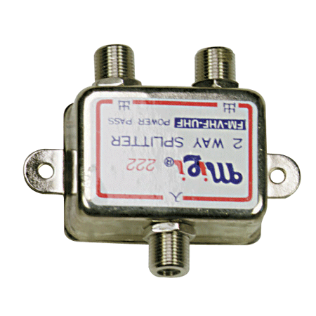 電視接頭 一變三 (吊卡) (6入)