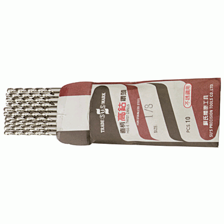 蘇氏 白鐵高鈷鑽頭 3/8