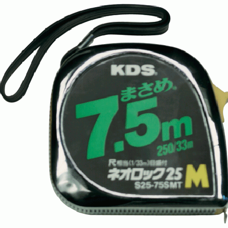 乃木 卷尺7.5*25(附煞車)12入